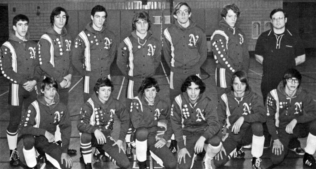 1974-1975 Newfane Panthers Varsity Wrestling