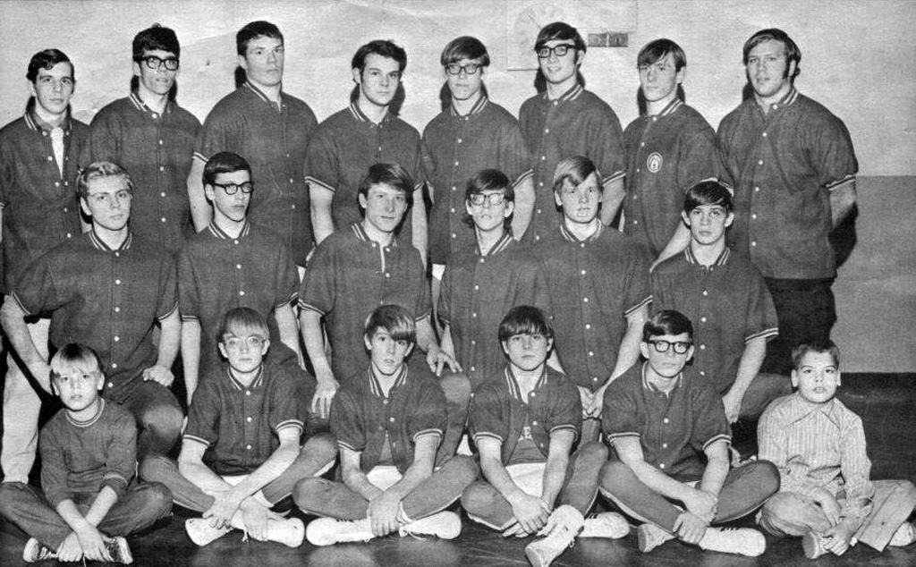 1971-1972 Olean Huskies Wrestling