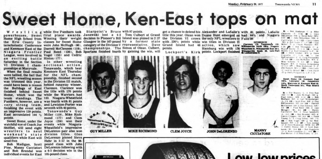 Sweet Home, Ken-East tops on mat