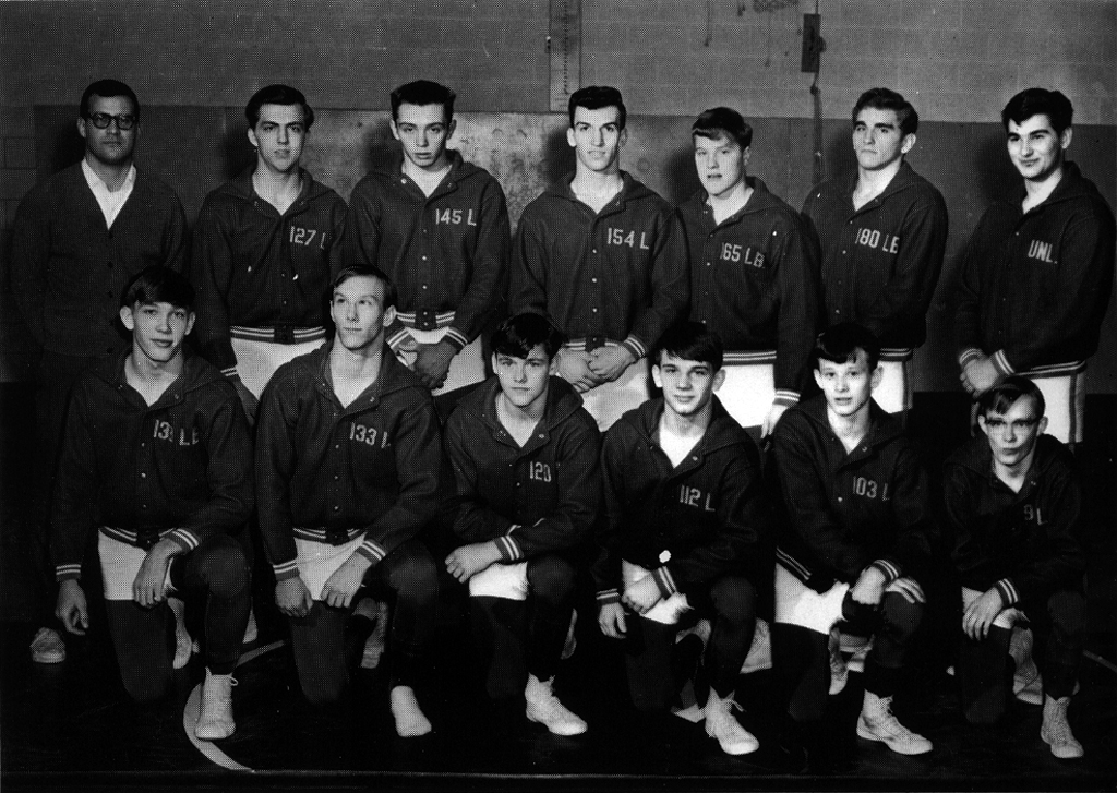 1967-1968 Attica Blue Devils Varsity Wrestling