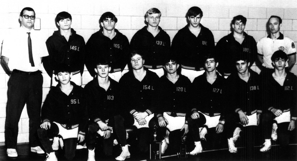 1969-1970 Attica Blue Devils Varsity Wrestling