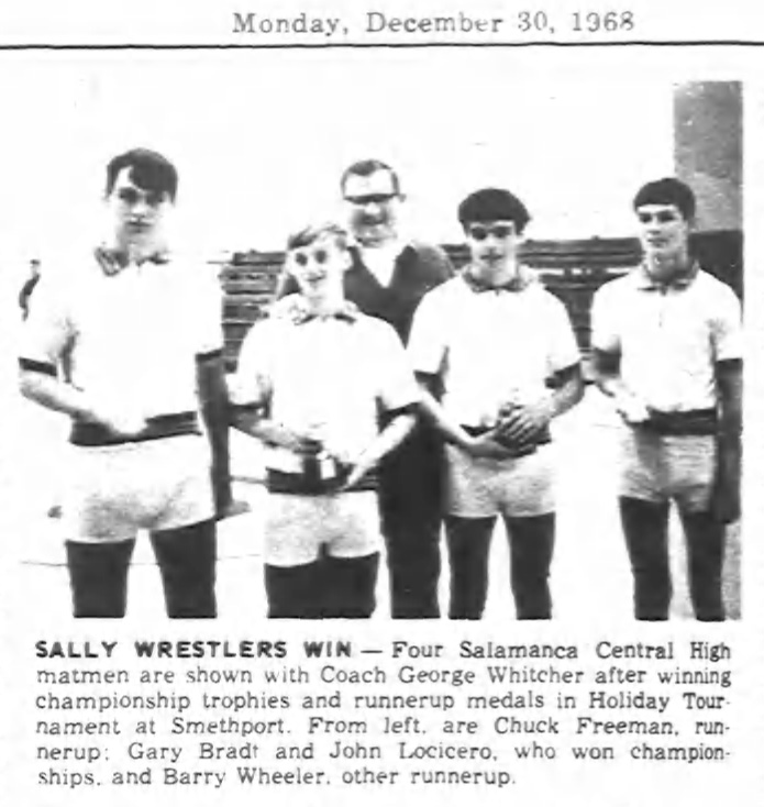 Sally Wrestlers Win
