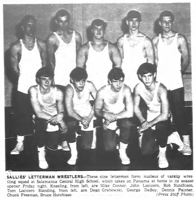 Sallies Letterman Wrestlers