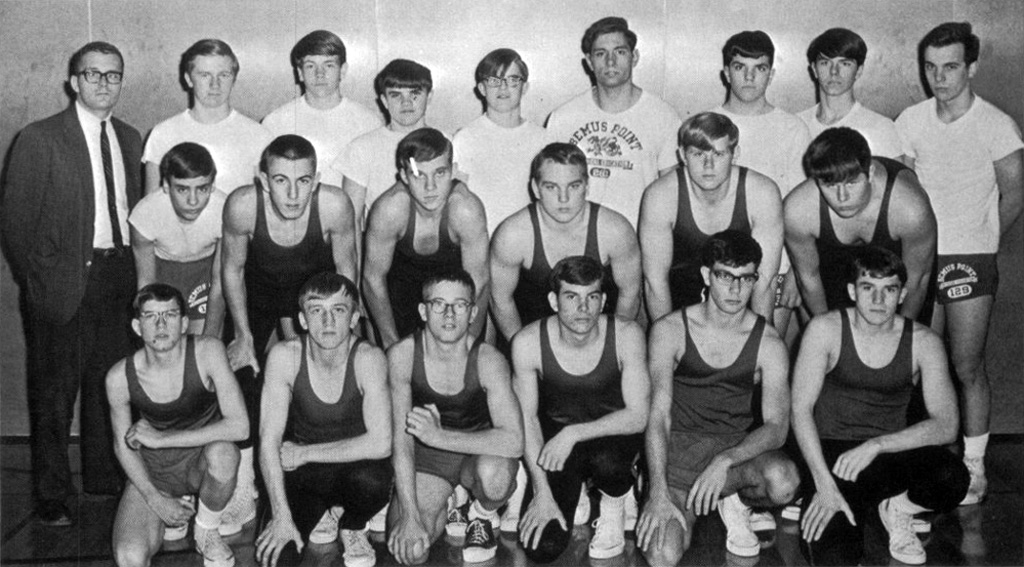 1966-1967 Maple Grove Red Dragons Wrestling