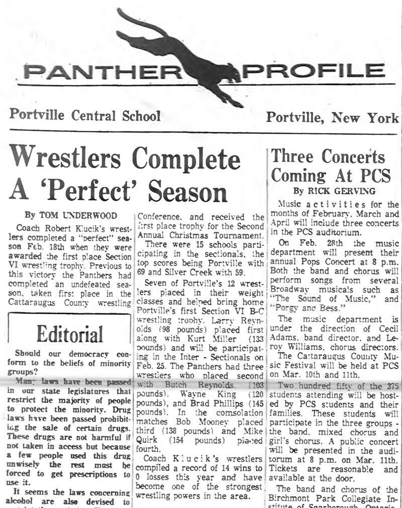 Wrestlers Complete A 'Perfect' Season