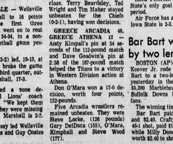 Greece Arcadia 46, Greece Athena 12