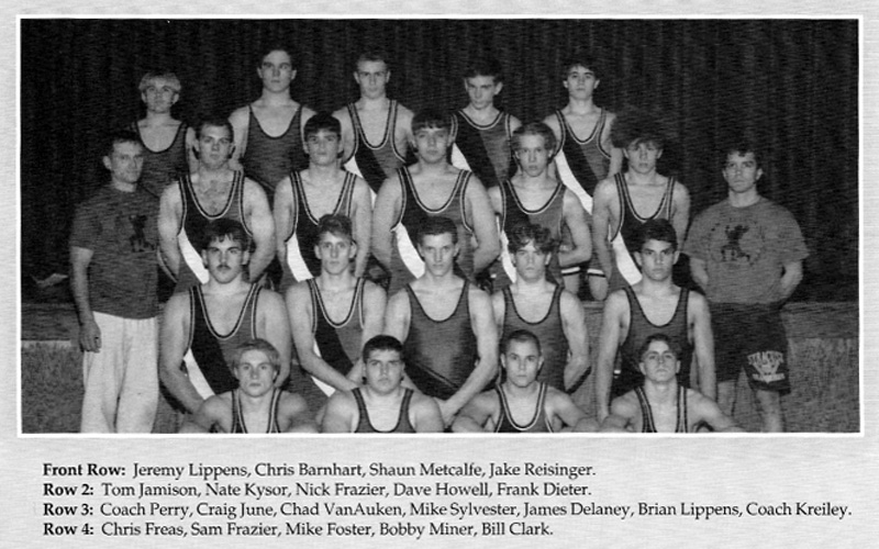 1996-1997 Dansville Mustangs Wrestling