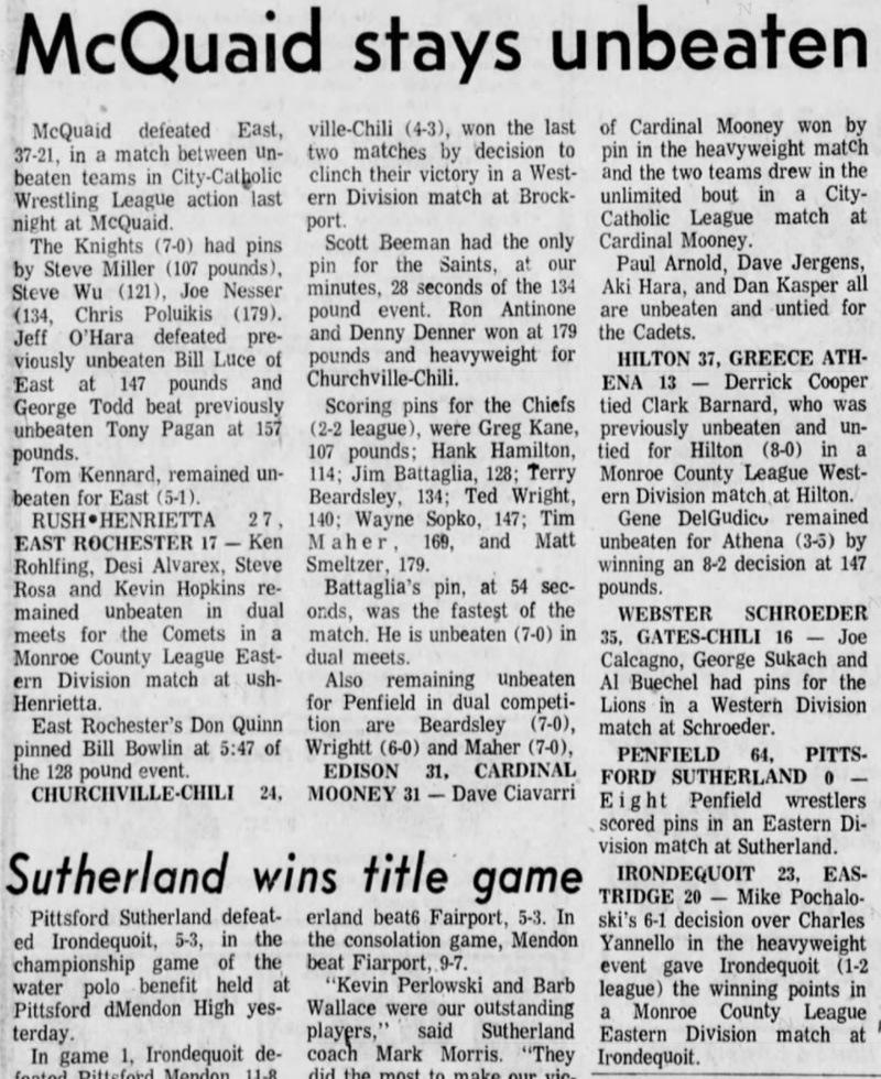 McQuaid stays unbeaten