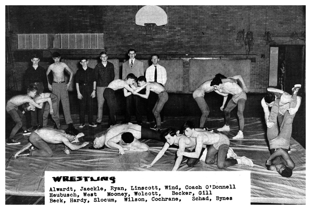 1951-1952 Attica Blue Devils Wrestling
