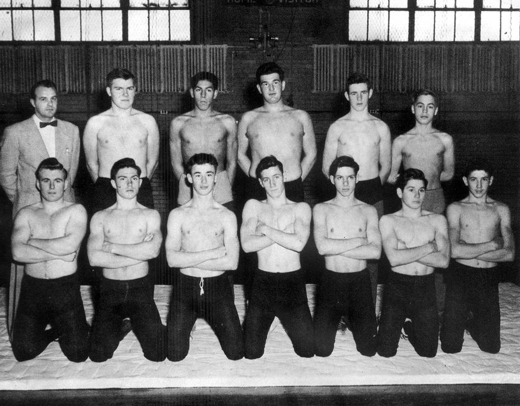1952-1953 Attica Blue Devils Wrestling