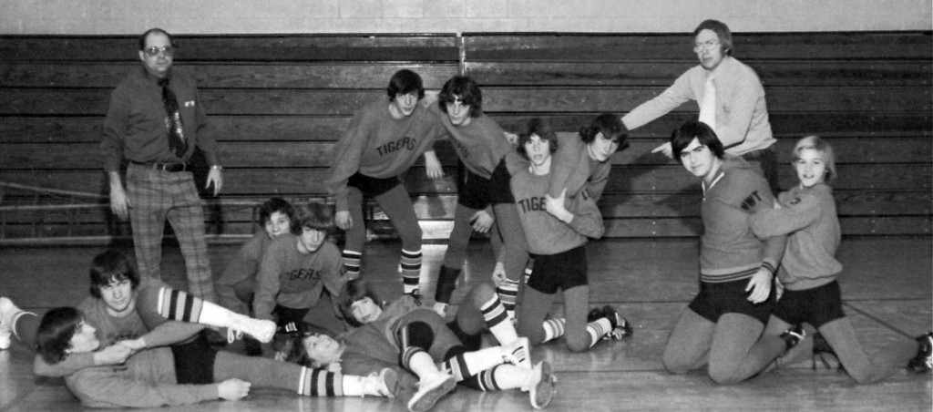 1976-1977 Lyndonville Tigers Varsity Wrestling