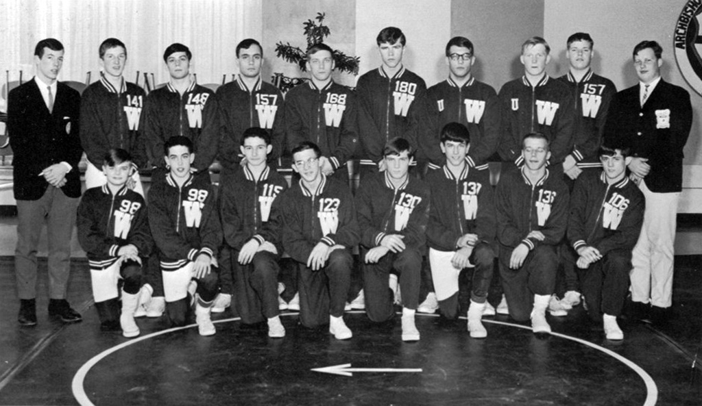 1965-1966 Archbishop Walsh Eagles Wrestling