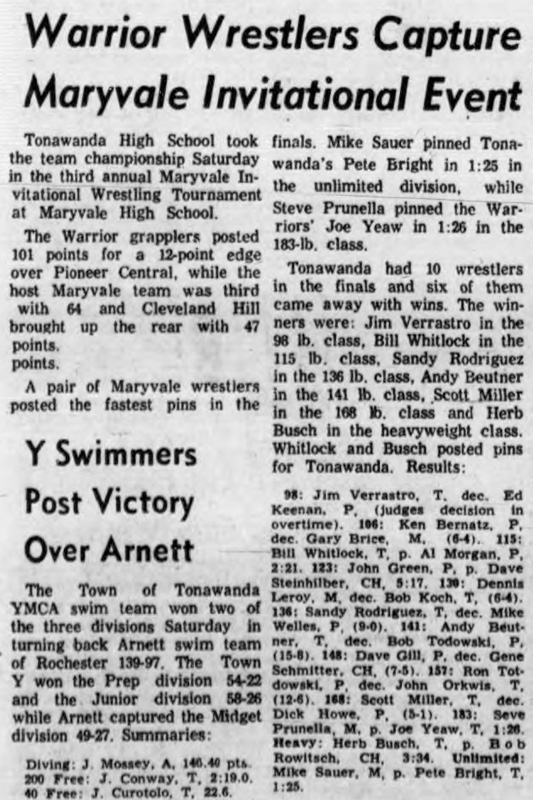 Warrior Wrestlers Capture Maryvale Invitational Event