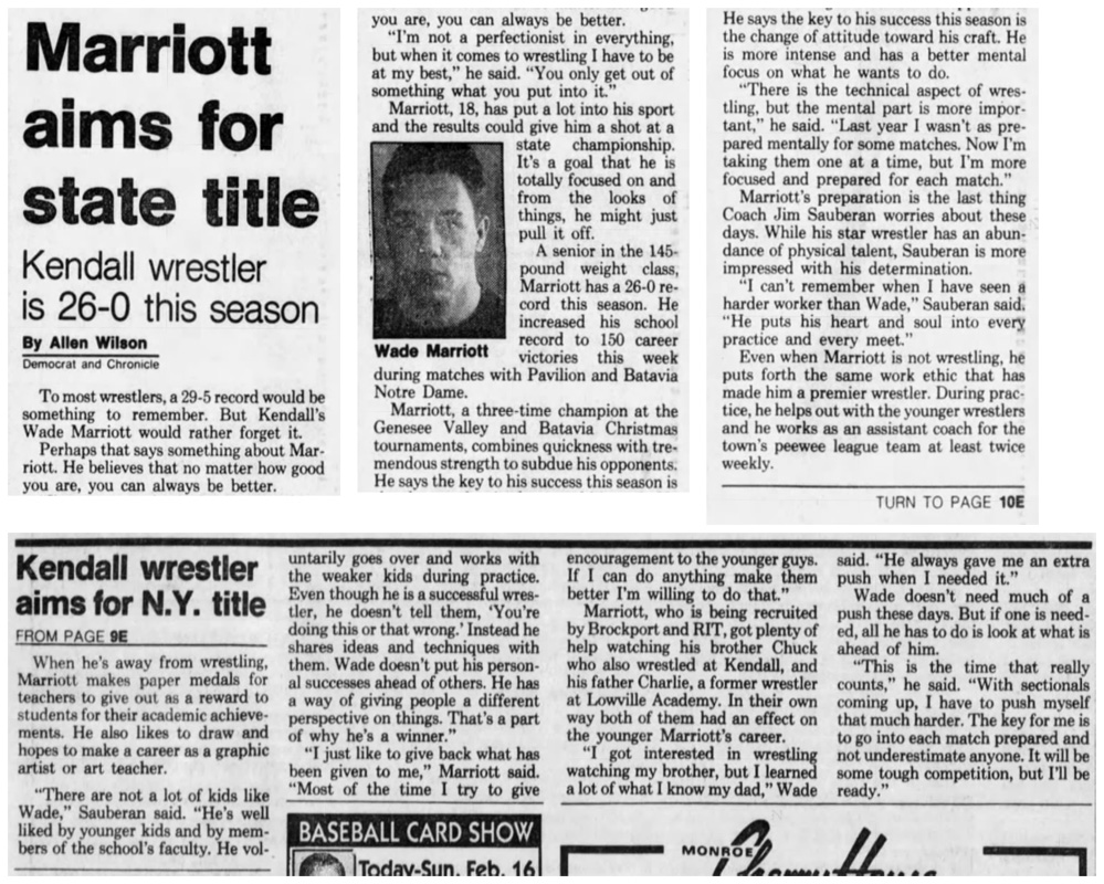 Marriott aims for state title