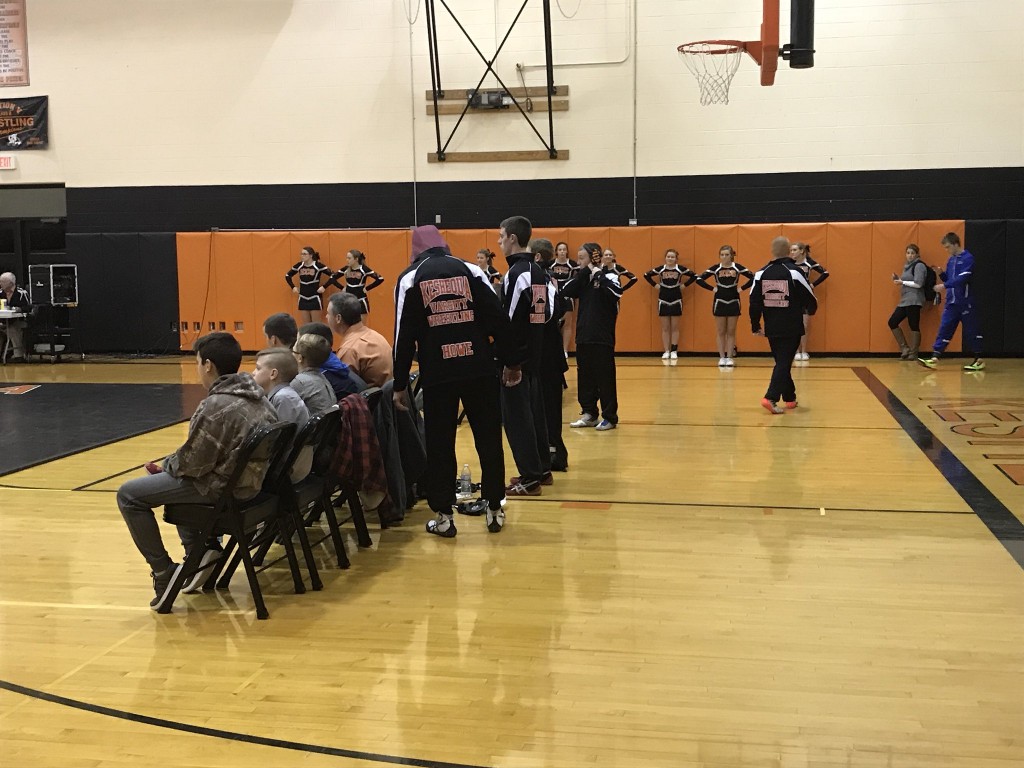 Keshequa Wrestlers, Cheerleaders