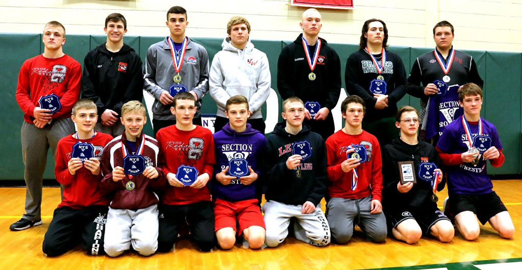 2018 NYSPHSAA Section V Class BB Wrestling Champions.
