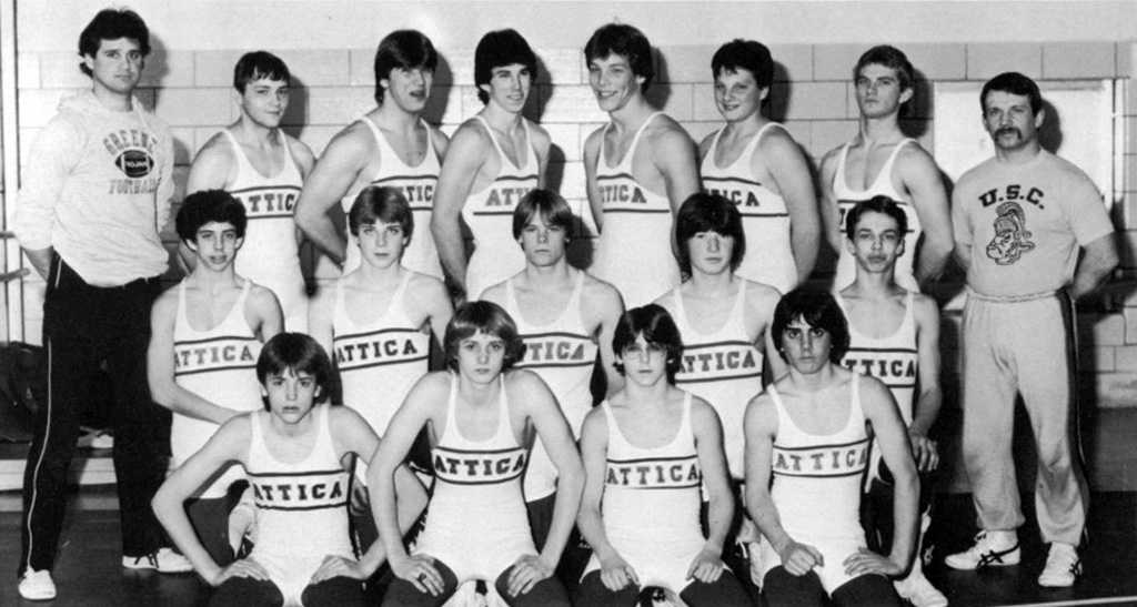 1984-1985 Attica Blue Devils Wrestling