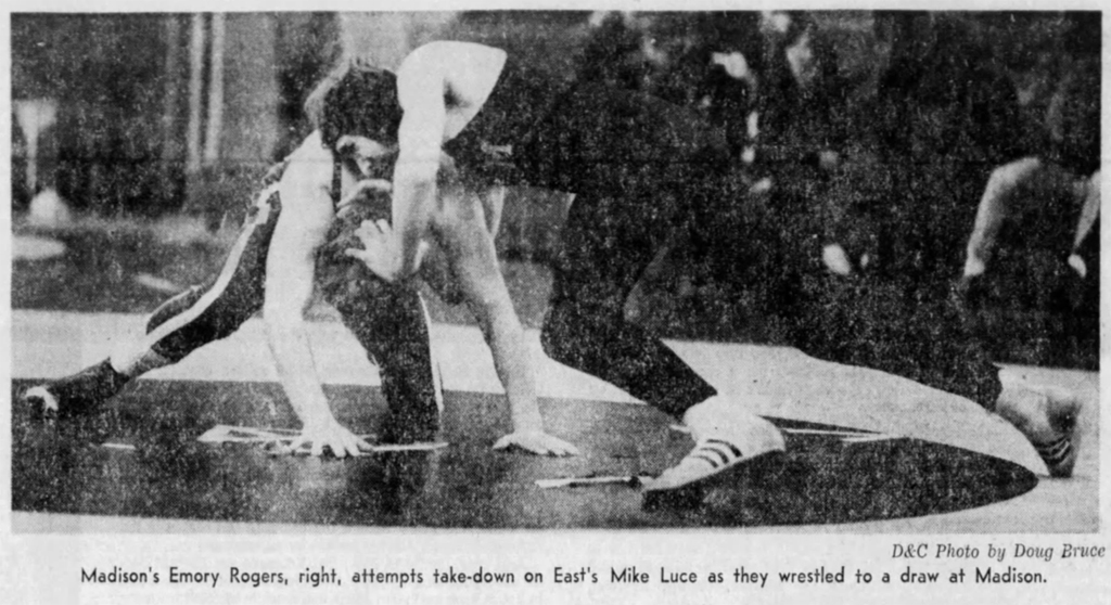 Emory Rogers (Madison) vs. Mike Luce (East)