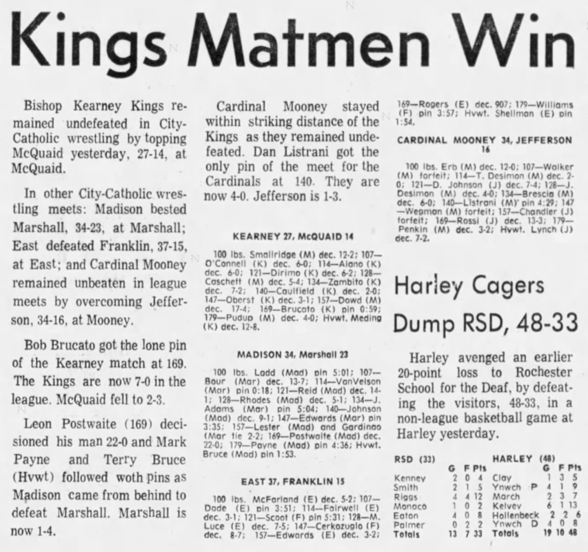 Madison bested Marshall, 34-23