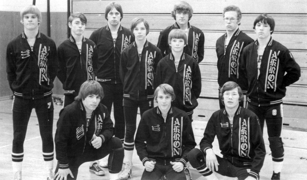 1976-1977 Akron Tigers Varsity Wrestling