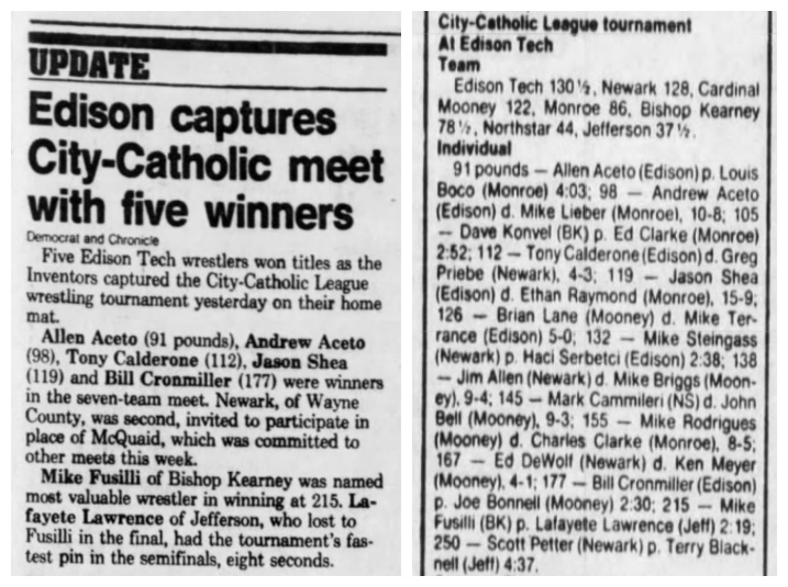 Edison captures City-Catholic meet with five winners