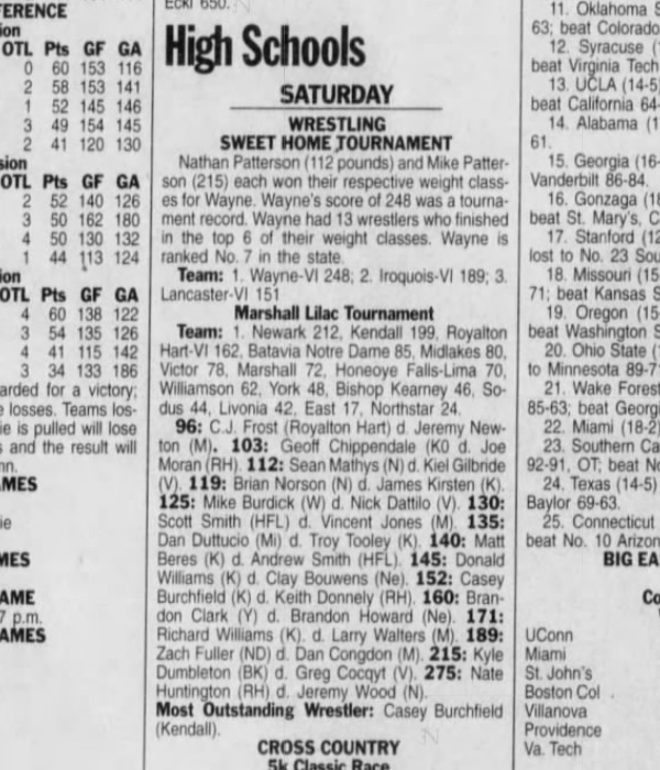 Marshall Lilac Tournament