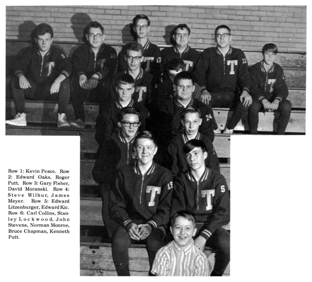 1965-1966 Franklinville Panthers Wrestling