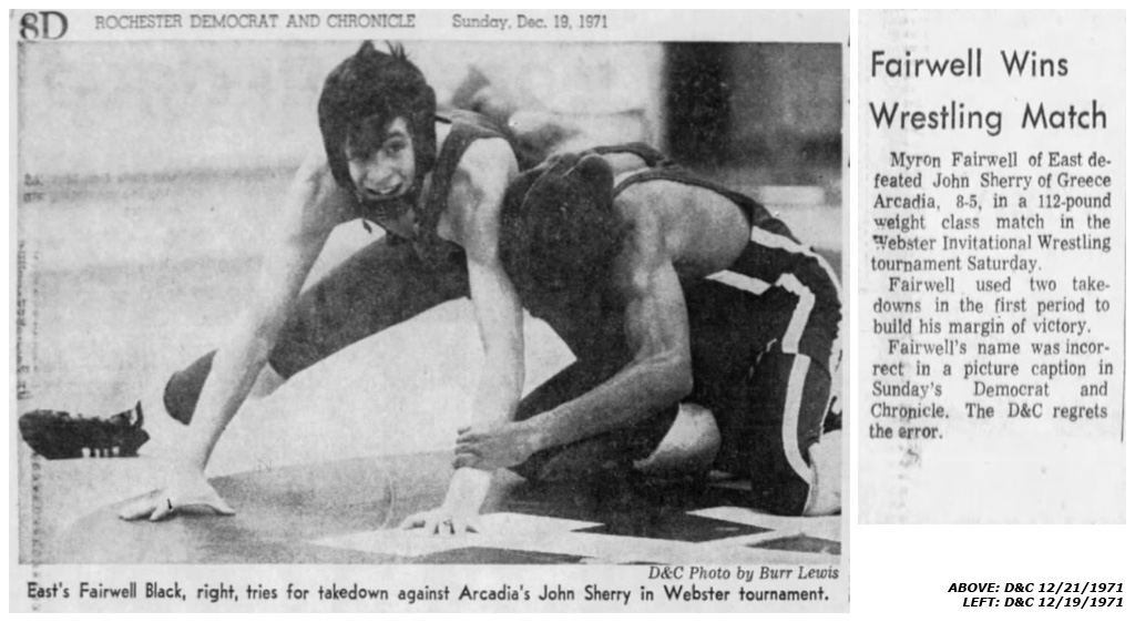 Myron Fairwell vs. John Sherry