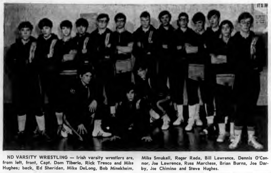 Notre Dame Varsity Wrestling