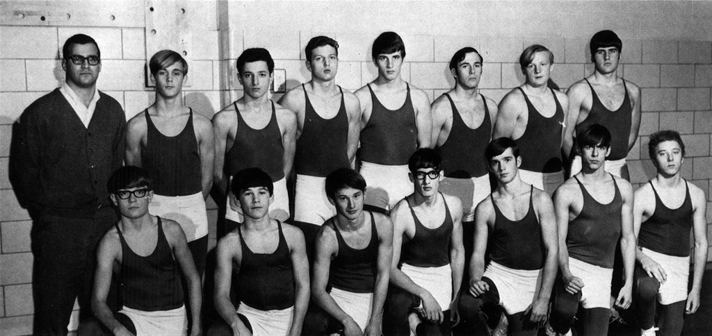 1970-1971 Attica Blue Devils Wrestling