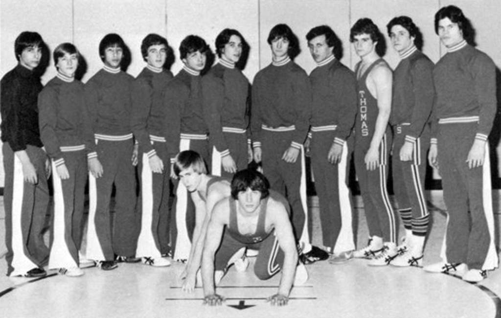 1978-1979 Webster Thomas Ridgemen Varsity Wrestling