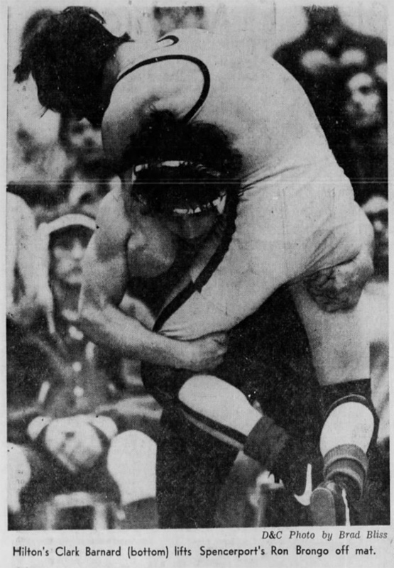 Clark Barnard lifts Ron Brongo