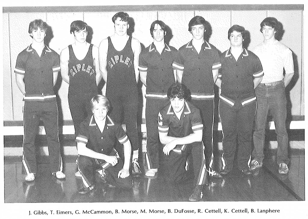 1981-1982 Ripley Eagles Wrestling