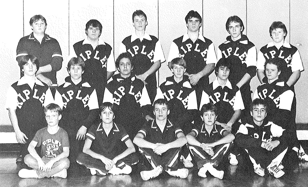 1985-1986 Ripley Eagles Wrestling