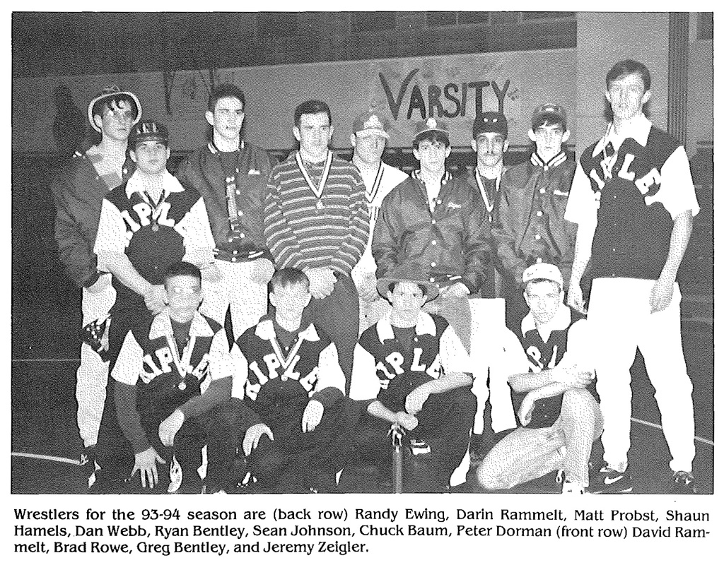 1993-1994 Ripley Eagles Wrestling