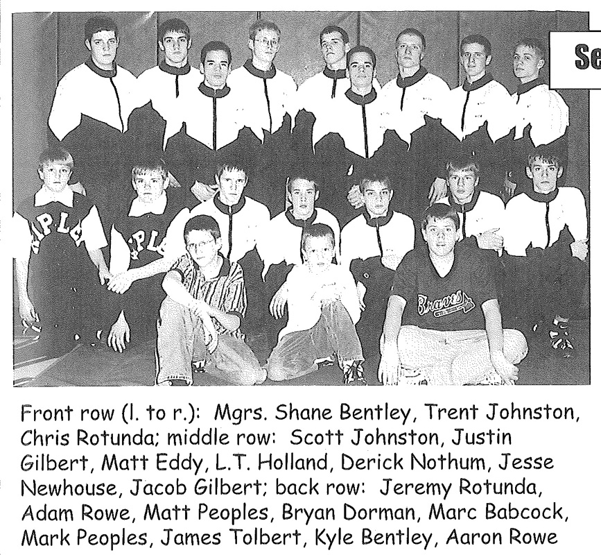 1999-2000 Ripley Eagles Wrestling