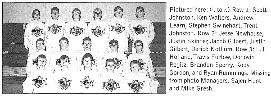 2002-2003 Ripley Eagles Wrestling