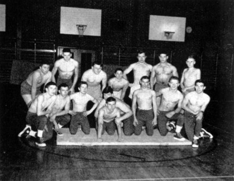 1951-1952 Albion Purple Eagles Wrestling