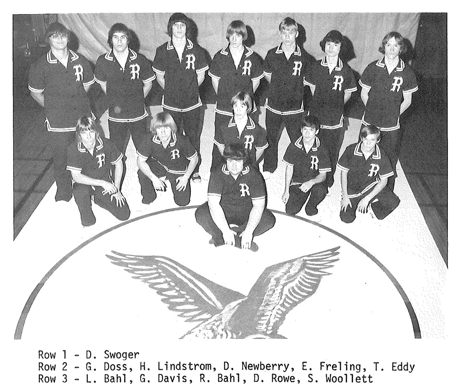 1974-1975 Ripley Eagles Wrestling