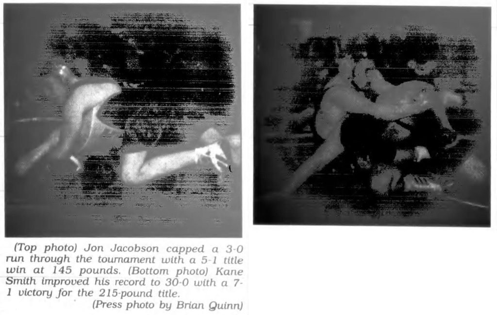 Jon Jacobson, Kane Smith