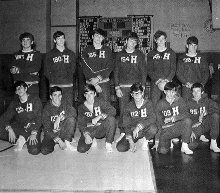 1970-1971 Haverling Rams Wrestling