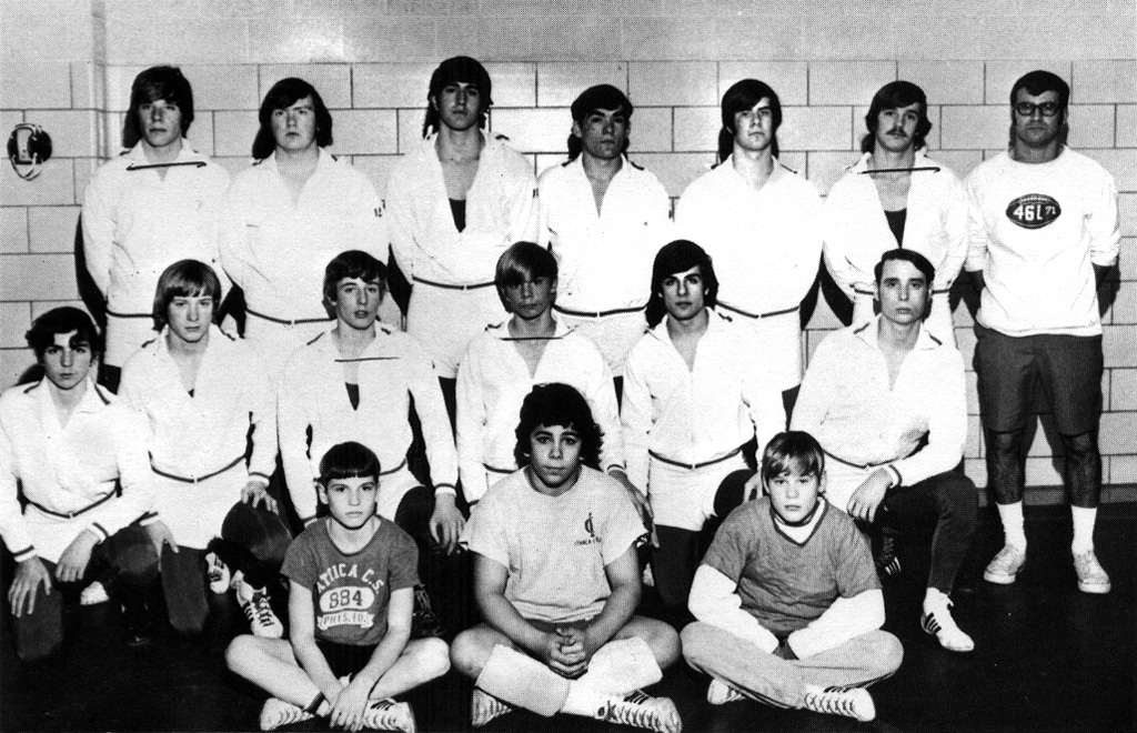 1972-1973 Attica Blue Devils Wrestling