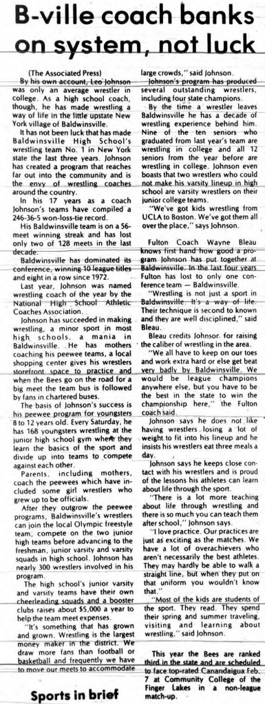 B-ville coach banks on system, not luck