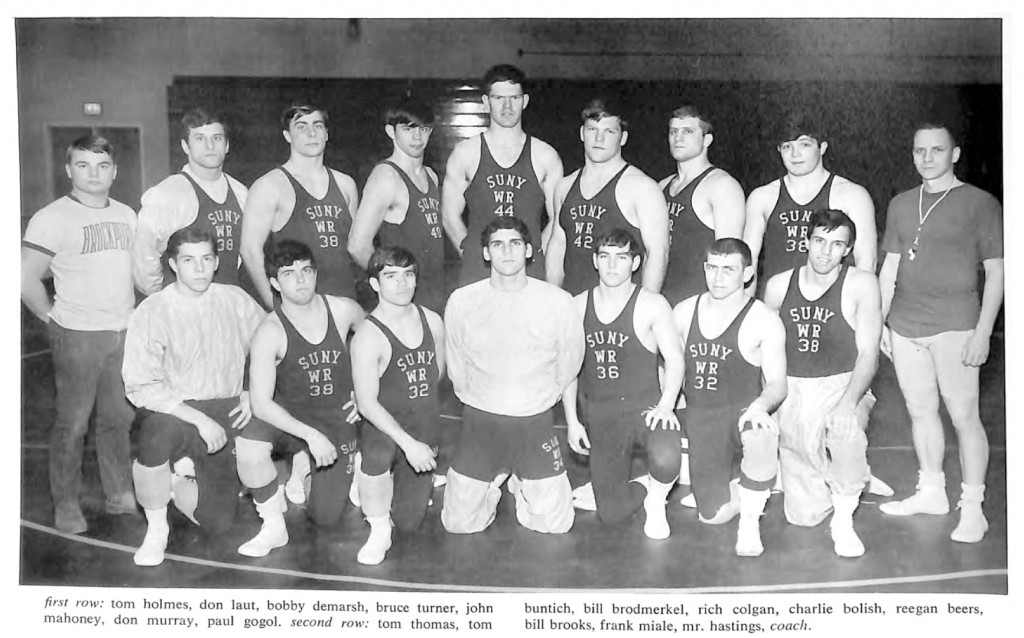 1967-1968 Brockport State Golden Eagles Wrestling