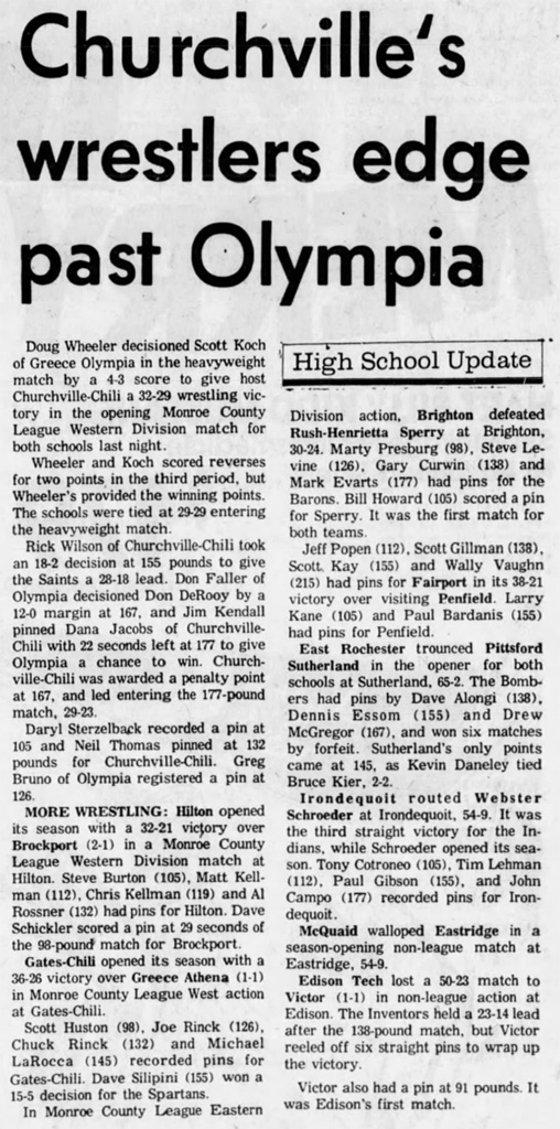 Gates Chili opened its season...