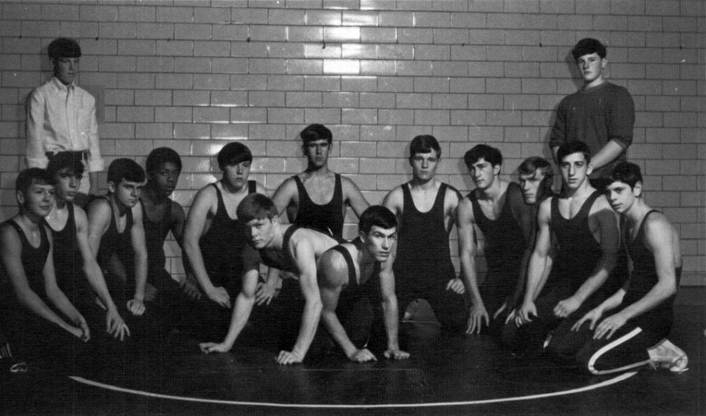 1969-1970 Caledonia-Mumford Red Raiders Varsity Wrestling