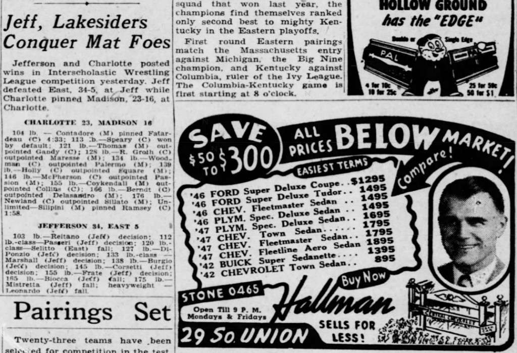 Lakesiders Conquer Mat Foes