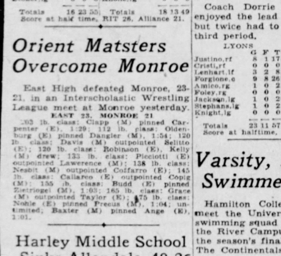 Orient Matsters Overcome Monroe