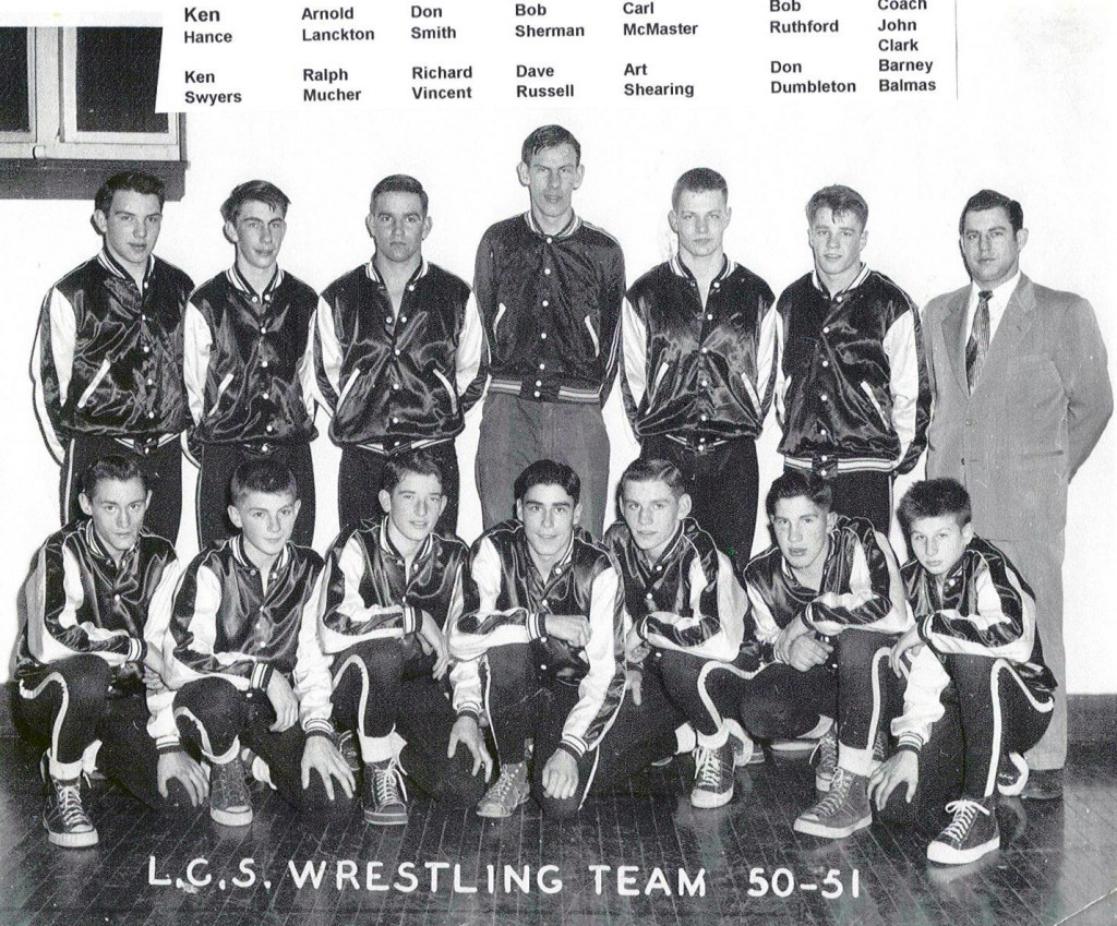 1950-1951 Letchworth Indians Wrestling