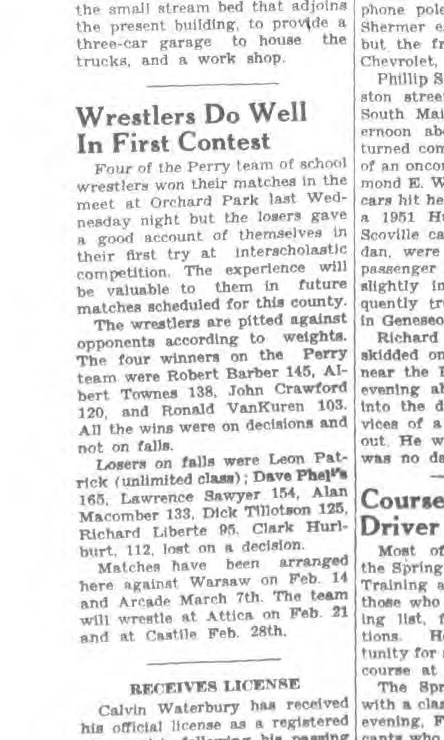 Wrestlers Do Well In First Contest